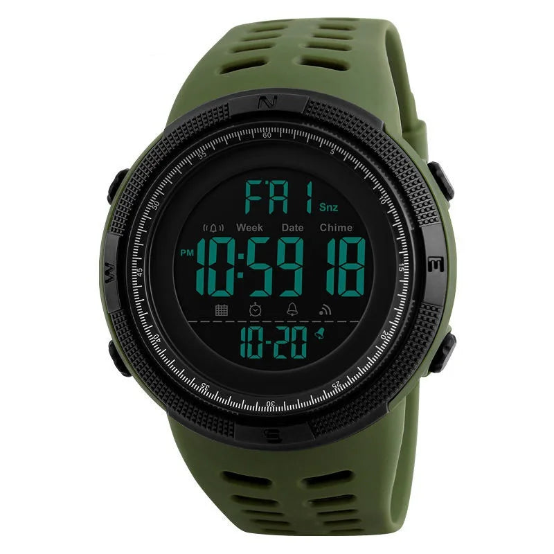 Electronic Watch For Men's Military Sports Watches Luminous Multifunction LED Digital Wristwatch for Man Kids Boy Student Teen