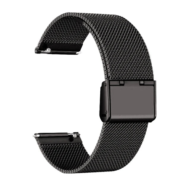 18mm 22mm 20mm Watch Band For Samsung Galaxy Watch 7/6/5/4/3 40mm 44mm S3 Active2 Huawei Watch GT4 GT3 Gt2e Stainless Steel Band