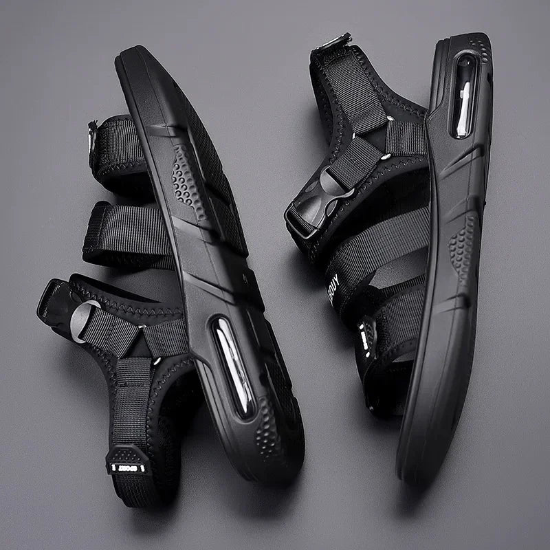 High Quality Sandals Men Fashion Outdoor Beach Comfort Casual Shoes Summer Male Large Size Sandalias Platform Rome Sandals