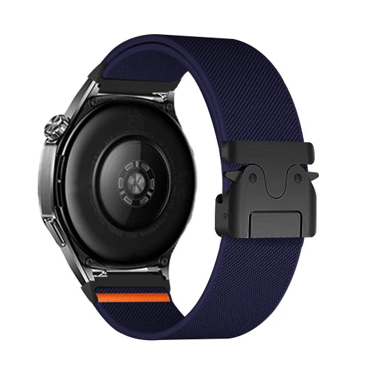 20mm 22mm Elastic Strap for Samsung Galaxy Watch 7 6 5 4 40mm 44mm 6Classic 47mm Nylon Band for Huawei Watch GT5 4Pro 3 Bracelet