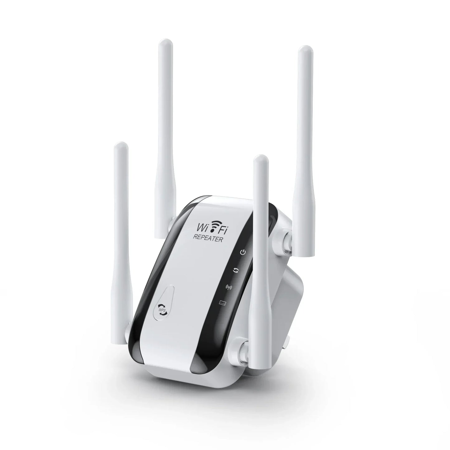 Wifi Repeater with antenna Wireless Signal Amplifier Extended Network Enhancer EU US Home Router 300m Through The Wall Bedroom