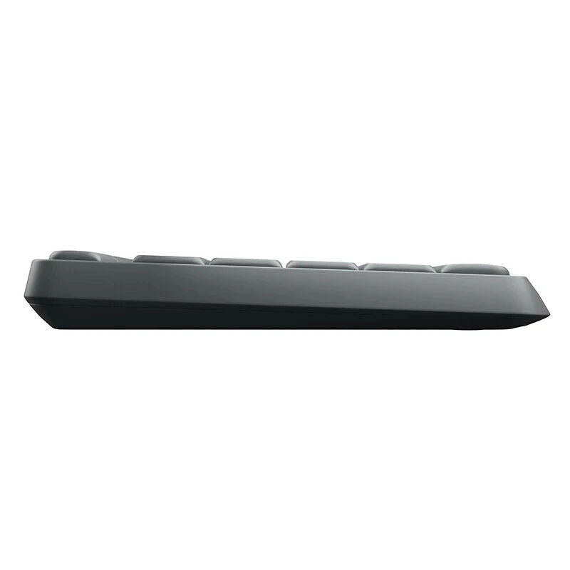 Logitech MK235 Wireless Keyboard Mouse Multimedia 2.4GHz Splash-Proof Design 1000dpi Micro USB Receiver Office Plug and Play