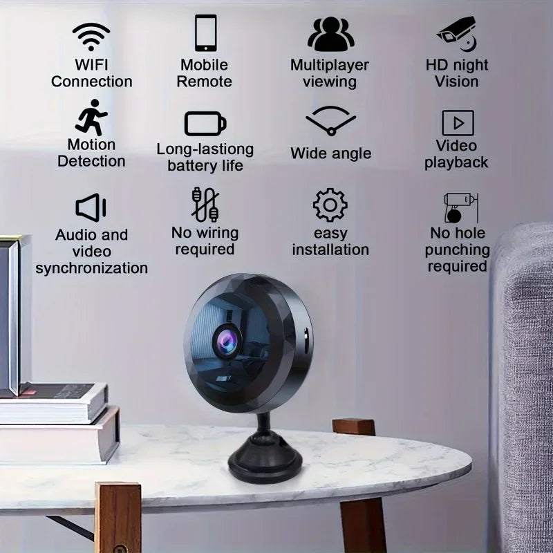 Xiaomi 1080P HD Mini Camera Wireless WiFi Security Camera Security Protection Voice Video Surveillance Night Version Camrecorder