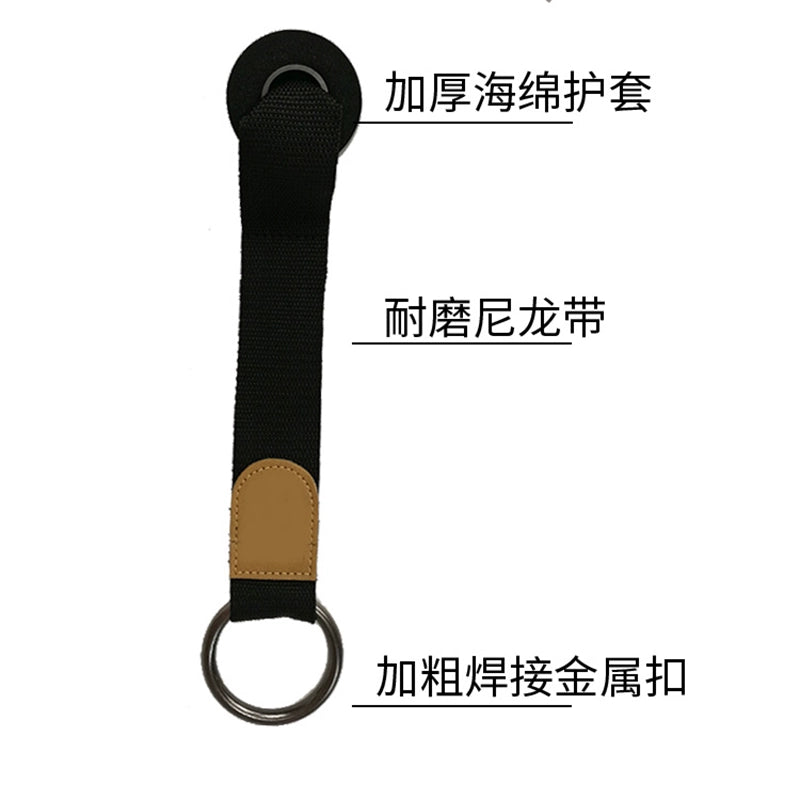 Handle Door Latch Ankle Ring Buckle Combination Fixed Pull Elastic String Resistance Band Fitness Equipment Accessories Door Anchor Lifting Ring Handle Movement