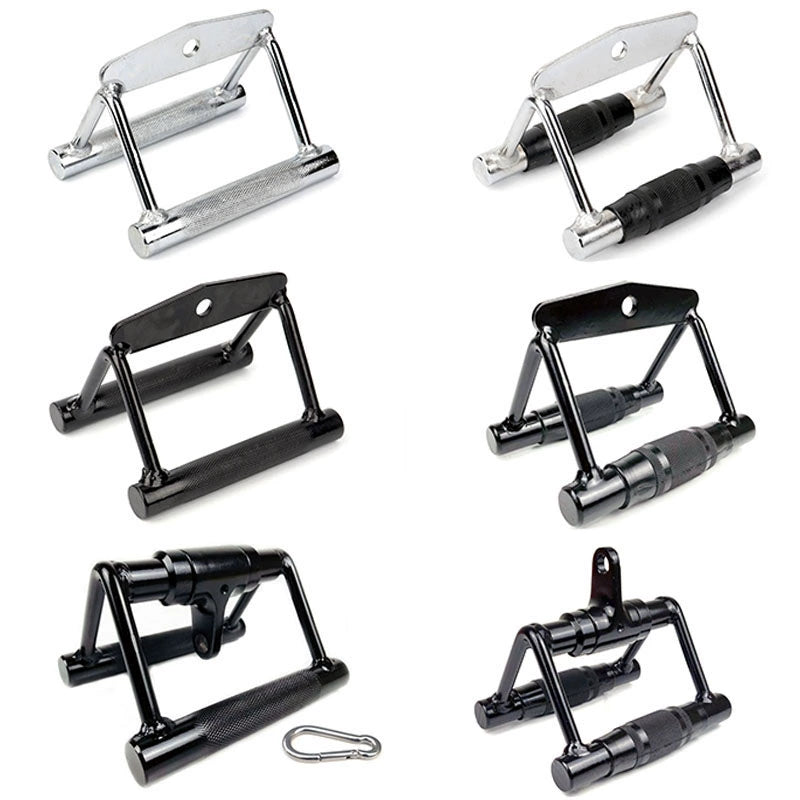 V-Shaped Handle Pull Back Big Flying Bird Fitness Equipment Accessories Sitting Rowing Back Strength Training T Bar Rowing Handle