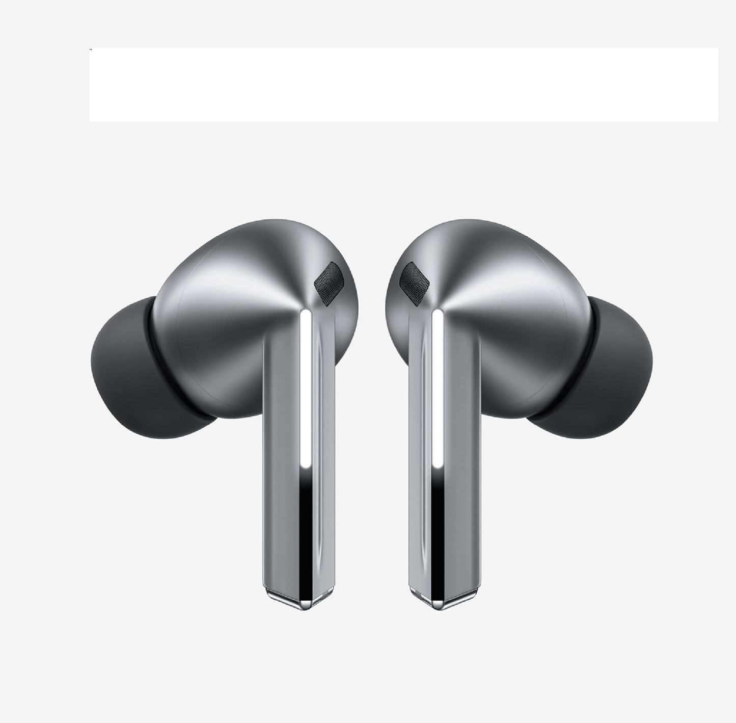 Samsung SM-R630NZAAMEA Galaxy Buds3 Pro In-Ear Earbuds, Noise Cancellation, Up To 30 Hours, Silver