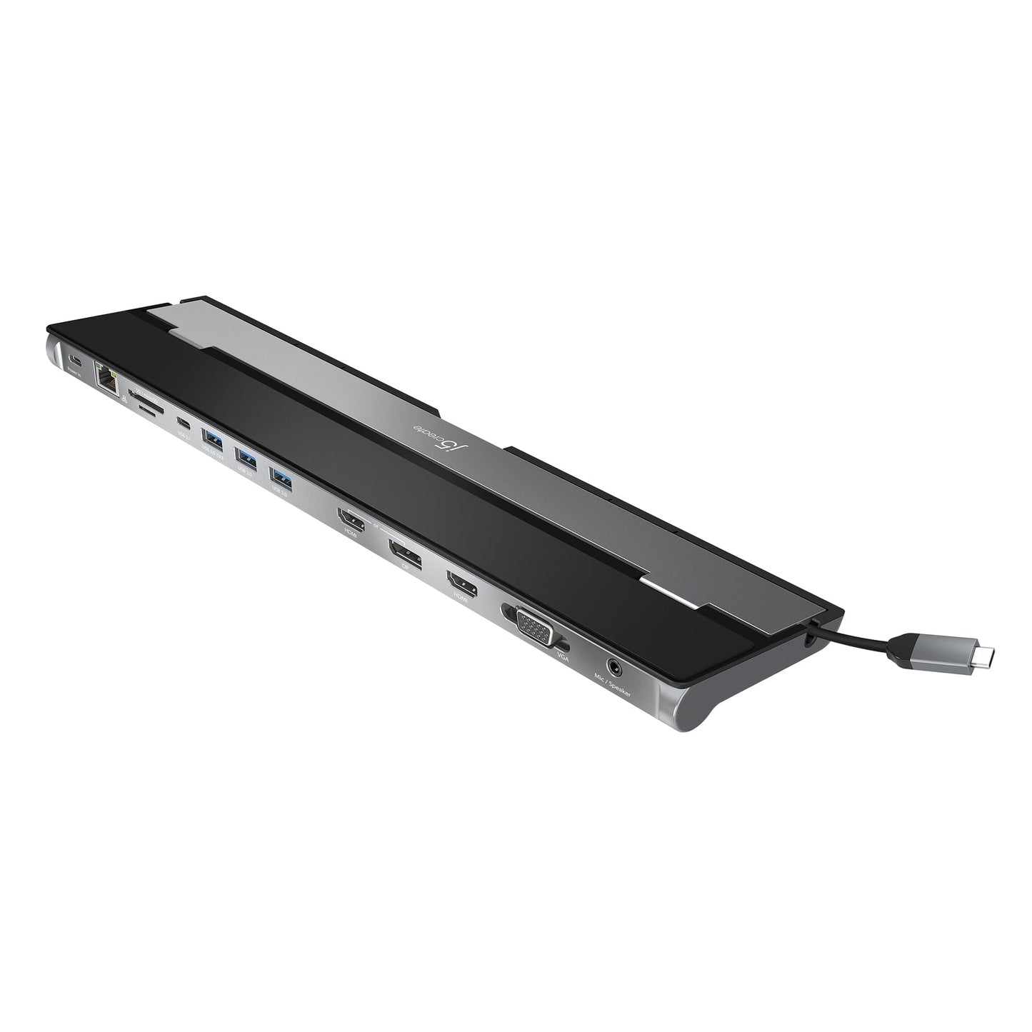 j5create USB-C Triple Display Docking Station, JCD543