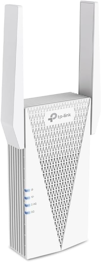TP-Link AX3000 WiFi 6 Range Extender | PCMag Editor's Choice | Dual-Band Wireless Repeater w/Ethernet Port | Up to 2400 Sq. Ft., 64 Devices | Internet Signal Booster | APP Setup | EasyMesh (RE715X)