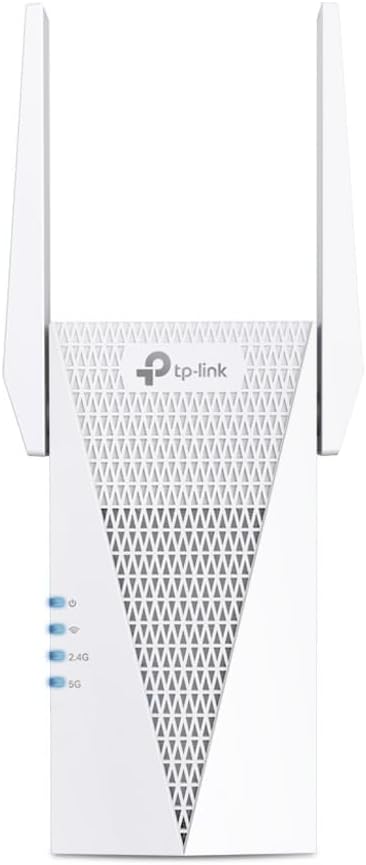 TP-Link AX3000 WiFi 6 Range Extender | PCMag Editor's Choice | Dual-Band Wireless Repeater w/Ethernet Port | Up to 2400 Sq. Ft., 64 Devices | Internet Signal Booster | APP Setup | EasyMesh (RE715X)