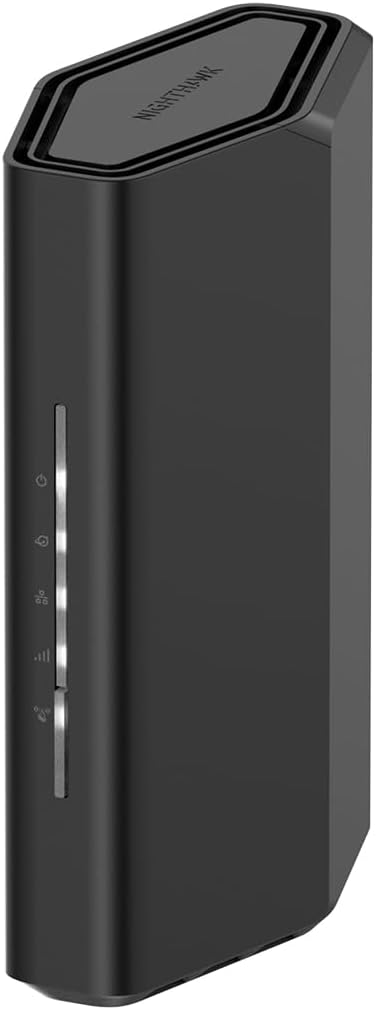 NETGEAR Nighthawk Dual-Band WiFi 7 Router (RS90) – Router Only, BE3600 Wireless Speed (up to 3.6 Gbps) - Covers up to 2,000 sq. ft., 50 Devices – 2.5 Gig Internet Port - Free Expert Help