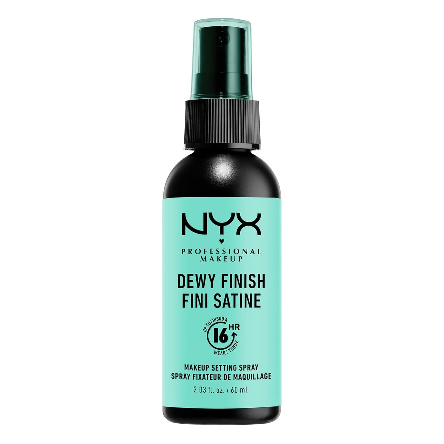 NYX PROFESSIONAL MAKEUP Makeup Setting Spray - Matte Finish, Long-Lasting Face Mist for up to 16HR Wear, Vegan Formula