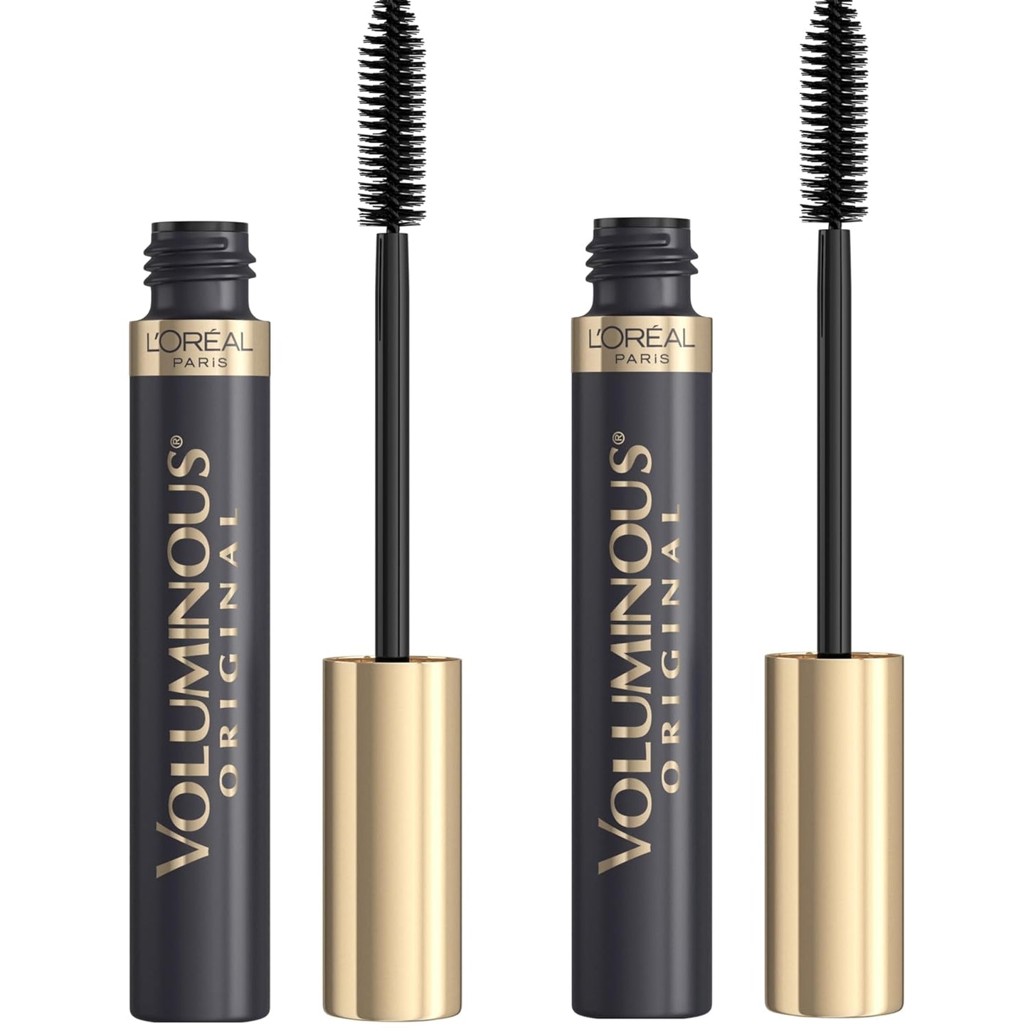 L’Oreal Paris Original Voluminous Mascara, Building Mascara Volume and Length Formula, Washable, Carbon Black, 0.26 Fl Oz., 1 Count