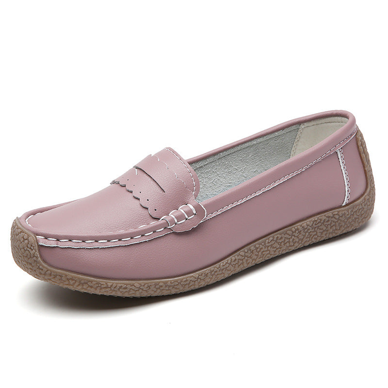 Women's Wedge Loafers: Comfortable Slip-On Casual Shoes for Daily Commuting and Everyday Wear.