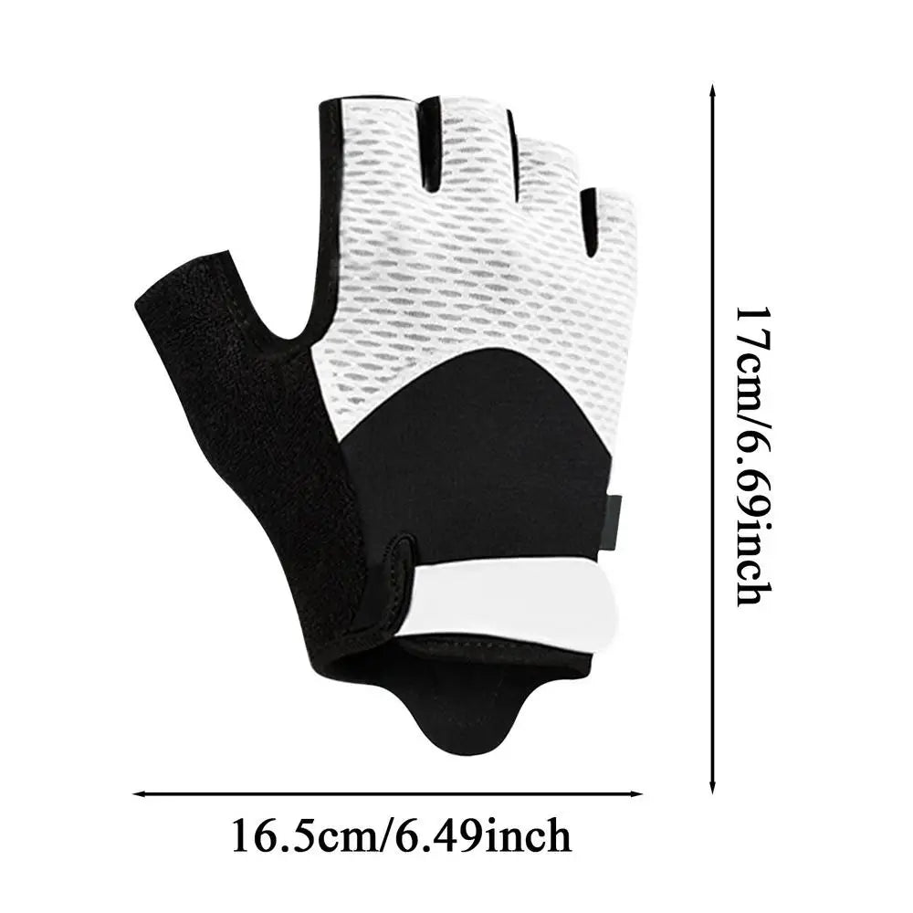 Workout Gloves For Men Breathable Workout Gloves With Firm Grip Full Palm Protection Padded Mittens Lightweight Exercise Gear