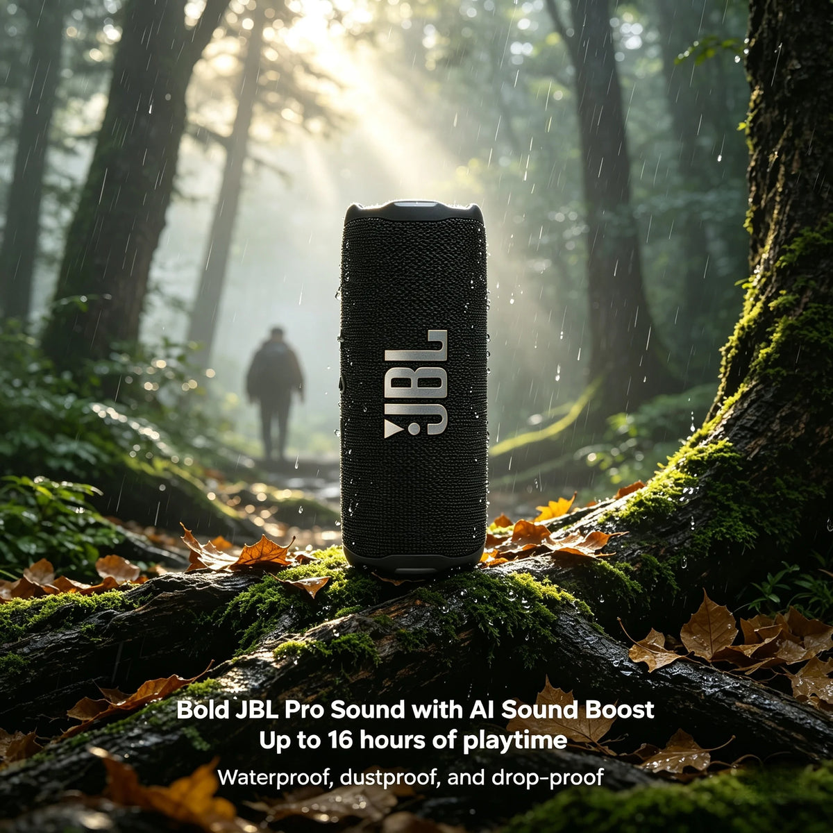 JBL Flip 7 Portable Bluetooth Speaker IP68 Waterproof 35W AI Sound Boost Auracast 16H Battery Outdoor Camping Beach Wireless