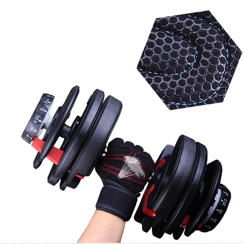 Men Fitness Weight Lifting Wristband Gloves Body Building Training Sports Exercise Cycling