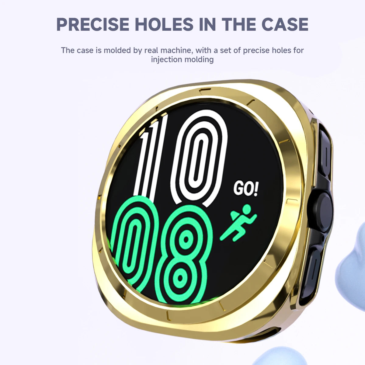 Case for Samsung Galaxy Watch 7 Ultra 47mm Smartwatch Cover Soft TPU Bumper Protective Shell for Galaxy 7 Ultra 47mm Accessories