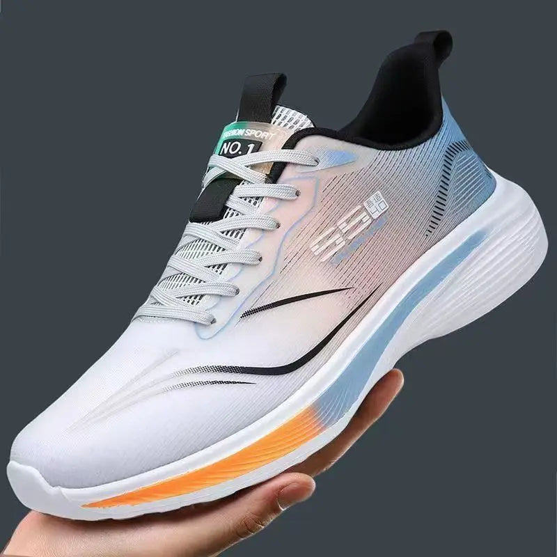 Men’s Spring/Summer Casual Training Sneakers Ultra-lightweight mesh meets a flexible, non-slip soft sole for all-day comfort.