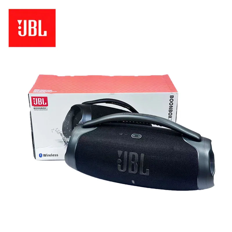 JBL BOOMBOX 3 Portable Outdoor Speaker IP68 Waterproof Stereo Sound with Built-in Power Supply for Camping And Travel