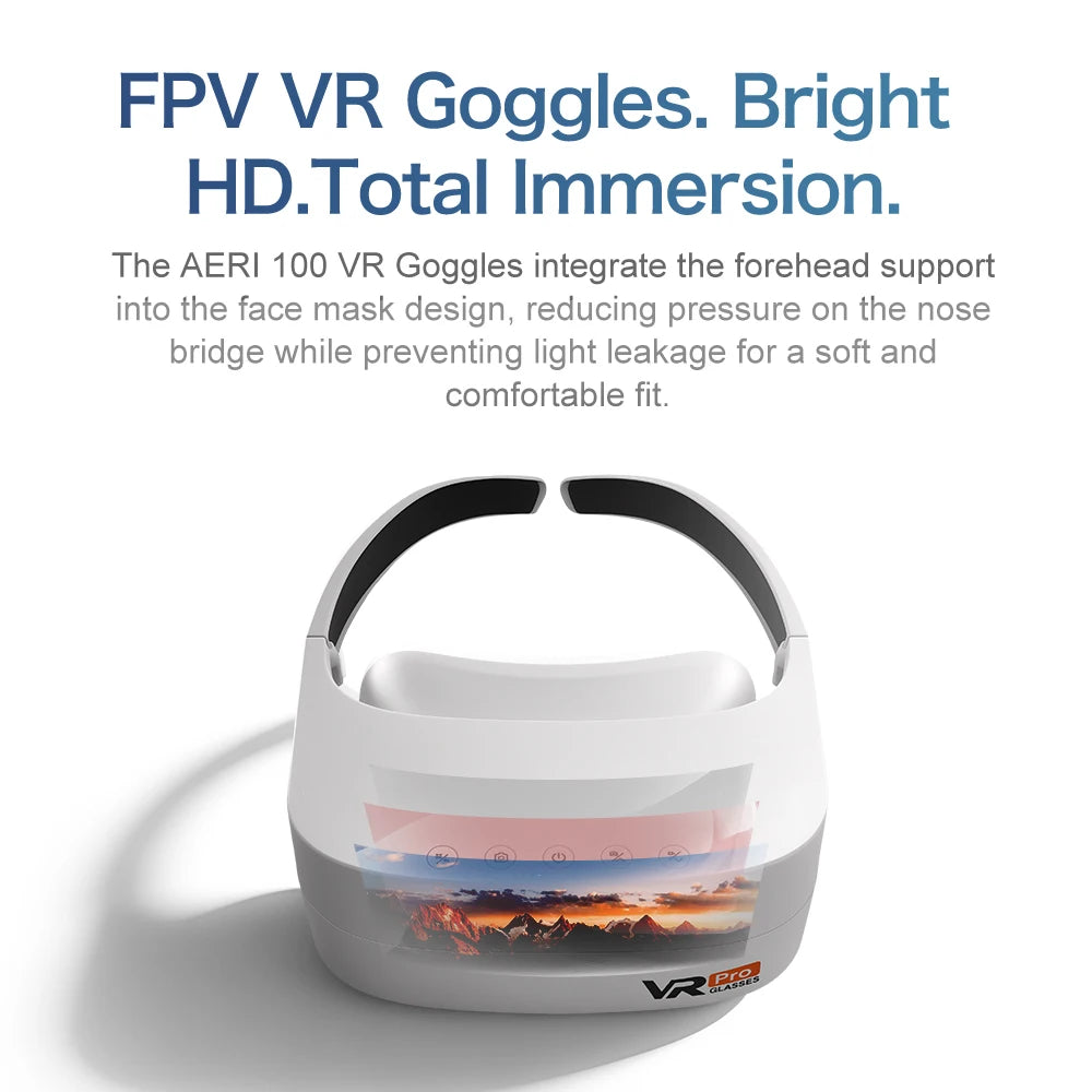 NEW Aeri100 VR Drone 8K 1080P HD Camera 1:1 Scale Aerodynamic Design Remote Control Brushless 360° Obstacle Avoidance Flying Toy