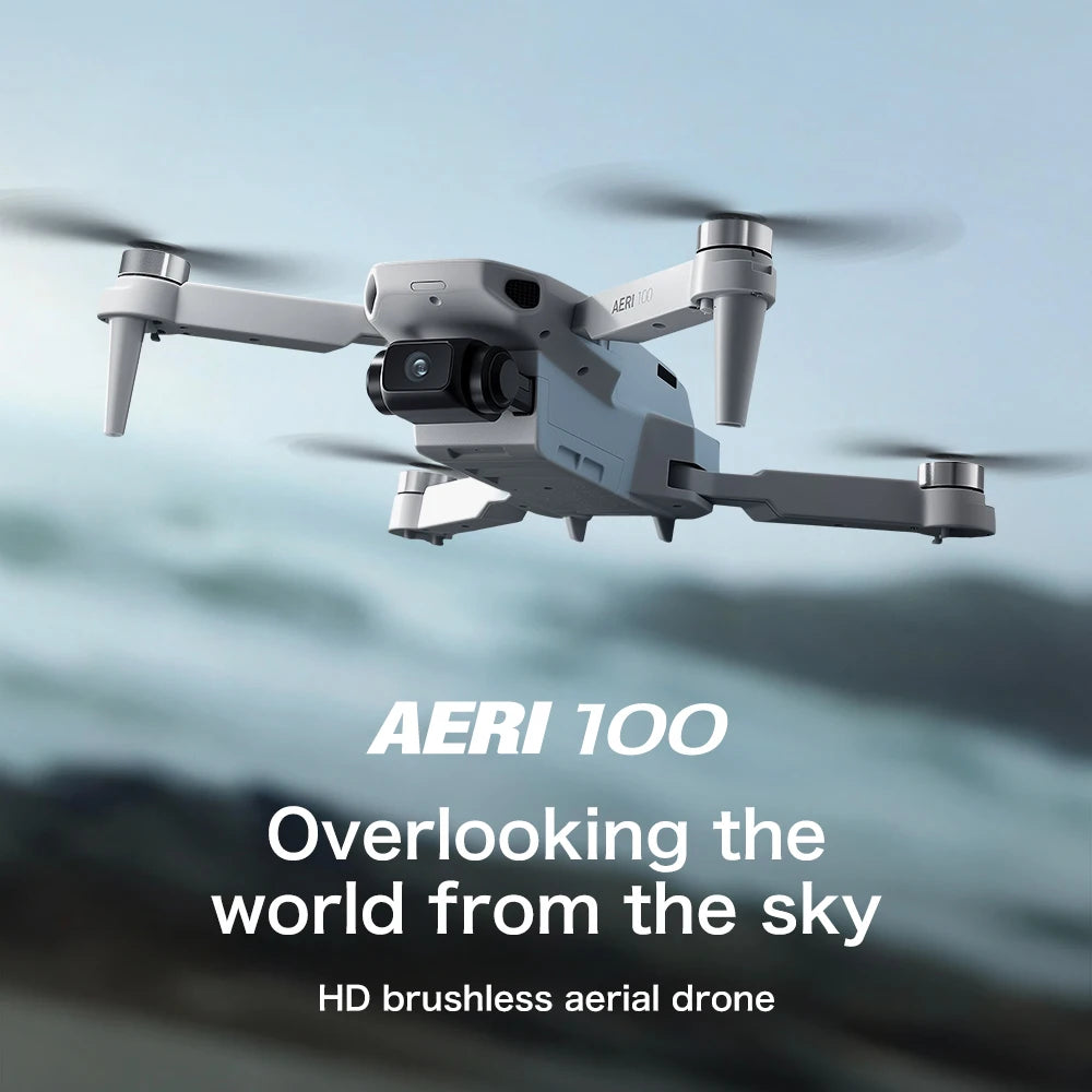 NEW Aeri100 VR Drone 8K 1080P HD Camera 1:1 Scale Aerodynamic Design Remote Control Brushless 360° Obstacle Avoidance Flying Toy