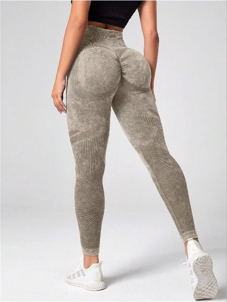 Women Leggings for Fitness Yoga Pants Seamless Sport Tights Scrunch Butt Gym Pantalones Workou High Waist Elastic