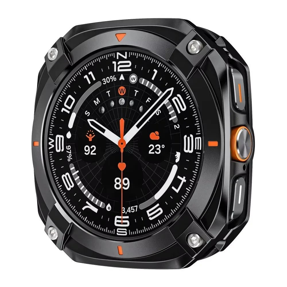 Aluminium Alloy Metal Bumper for Samsung Galaxy Ultra Watch 7 Ultra 47mm Protective Case Cover for Samsung Galaxy Watch Ultra