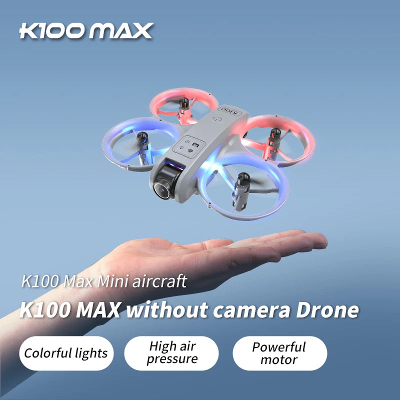 8K HD K100 MAX UAV Toy GPS Drones Large Screen Camera 5KM Range HD Dual Cameras Obstacle Avoidance Photography Quadcopter Gifts