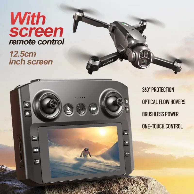 Lenovo M7 Drone 8K Aerial HD Dual Camera Photography Intelligent Obstacle Avoidance Brushless Motor 5G WIFI GPS Return Drone