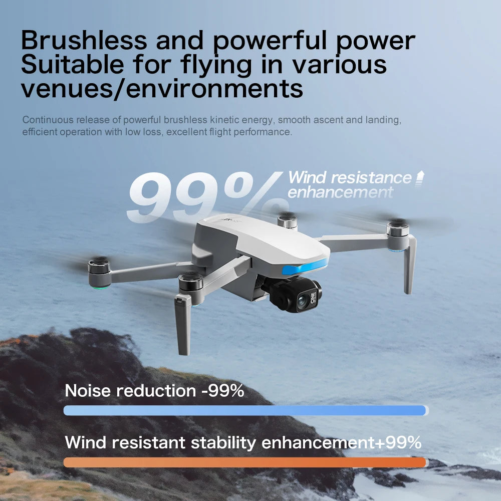 S-X1 High-end GPS Drone Professional 8K Camera With Screen 10KM Digital Image Transmission 3-axis Gimbal Brushless RC Quadcopter