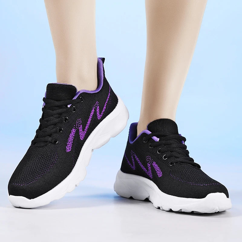 Luxury Trend Women's Sneaker – Premium Breathable Construction, Contemporary Silhouette, and Advanced Comfort for Casual, Running, and Walking Wear
