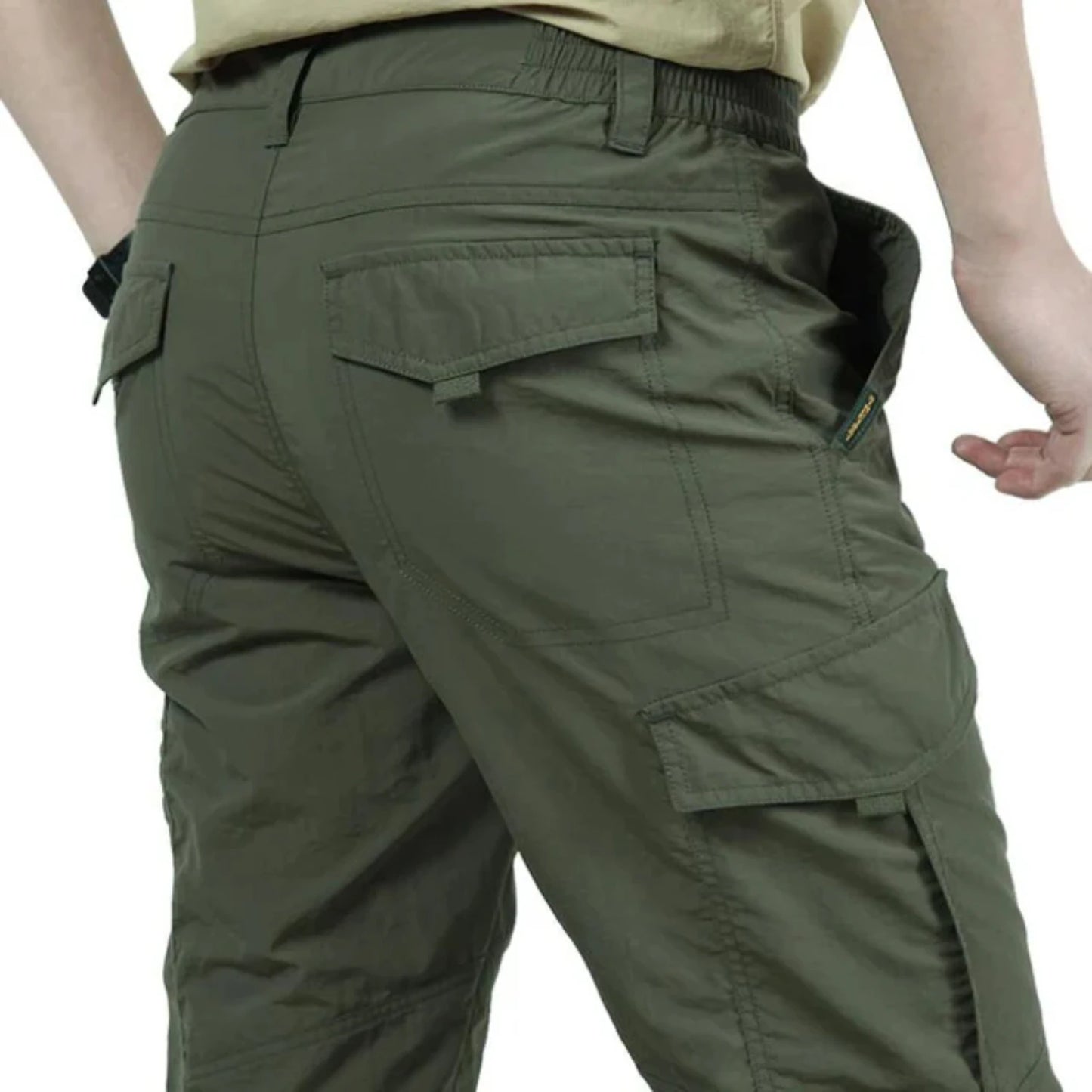 Quick Dry Hiking Pants Men Summer Outdoor Mountain Climbing Fishing Breathable Trousers Cool Trekking Sport Tactical Cargo Pants