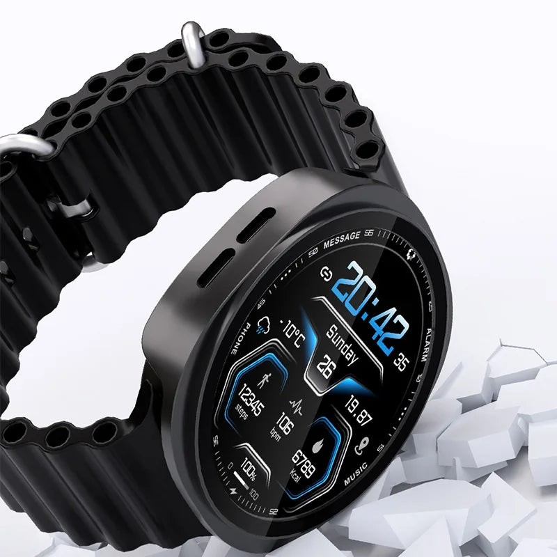 Tempered Glass+Case for Samsung Galaxy Watch 8 accessories All-around hard PC Bumper Frame Screen Protector 40MM 44MM Cover
