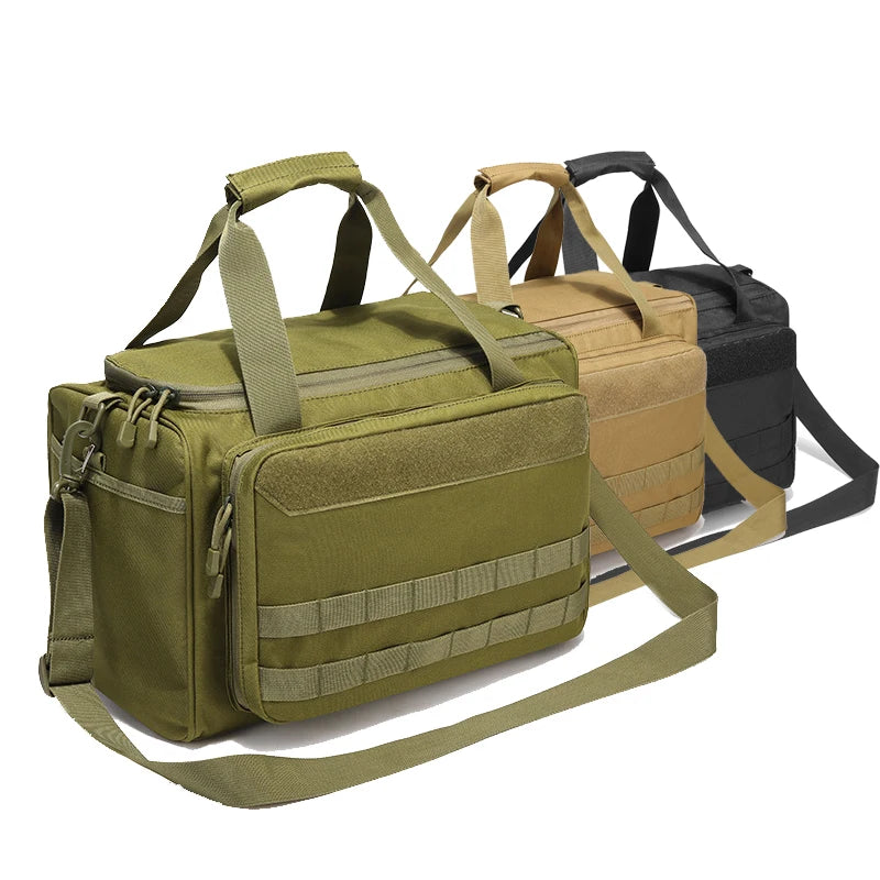 Tactical Bag Molle System Pistol Gun Case Pack Shooting Airsoft Hunting Accessories Tools Sling Bag Multifunctional Sport Bag