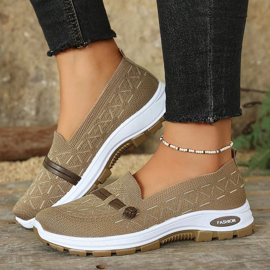 Women's casual shoes: lightweight, breathable, stylish, and versatile slip-ons that are perfect for everyday wear