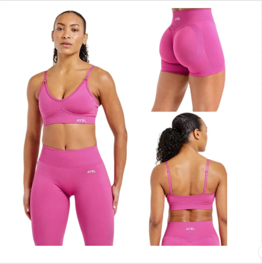 New Release Women's Sports Yoga Empower Seamless Leggings Sports Pants Adapt Seamless Shorts Yoga Bra Set leggings