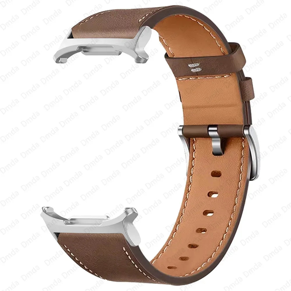 For Samsung Galaxy Watch Ultra 47mm Watch Straps Leather Wristband Galaxy Watch7 Ultra Watchband Bracelet Replacement Accessorie