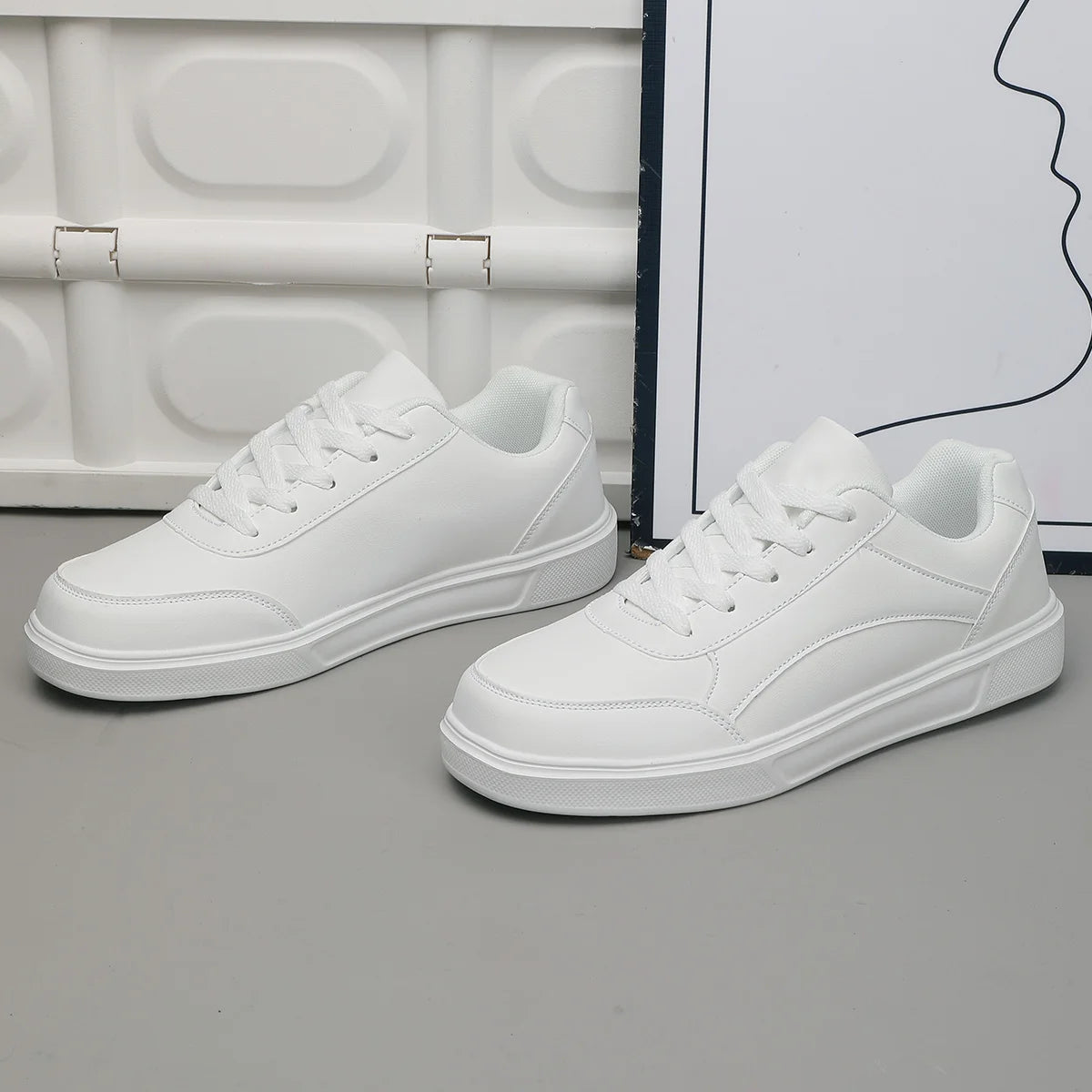 Essential Summer Casual Women's Sneaker – Lightweight, Breathable Mesh Construction, Wear-Resistant Durability, and Engineered Non-Slip Sports Soles