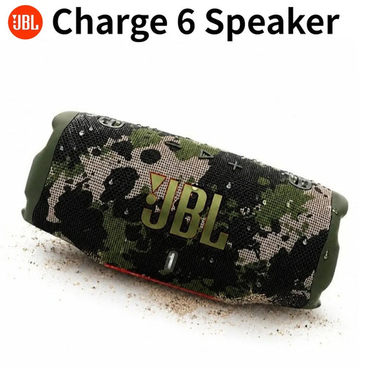 JBL Charge 6 Portable Wireless Bluetooth Speaker IP68 Waterproof Pro Deep Bass Outdoor Camping Beach Party Stereo Soundbox