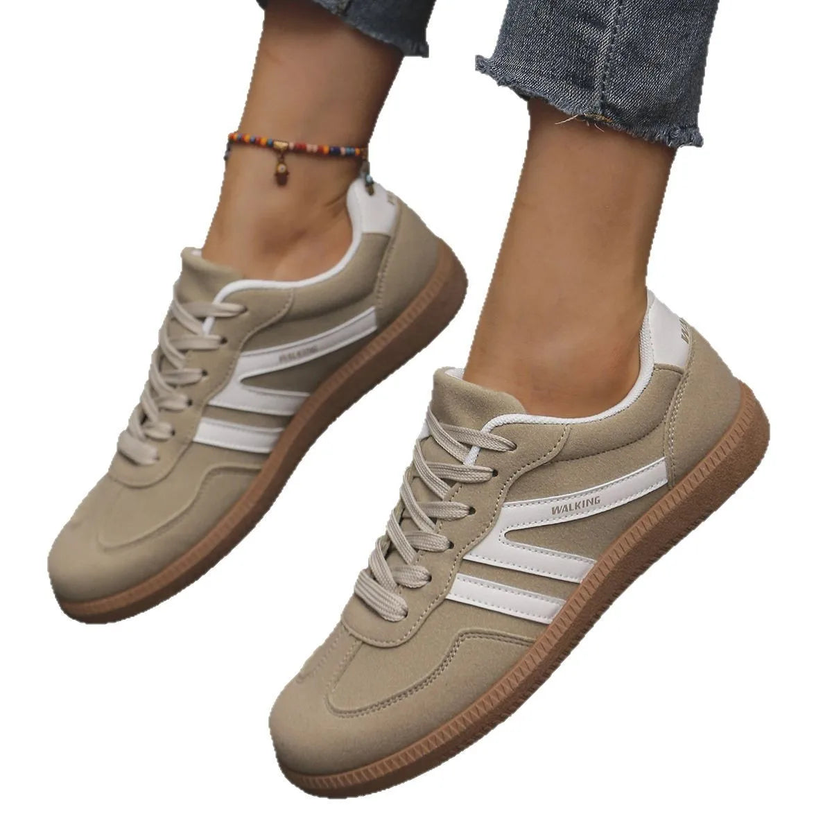 Luxury Women's Soft Slip-On Sneakers – Premium Lightweight Comfort Flats