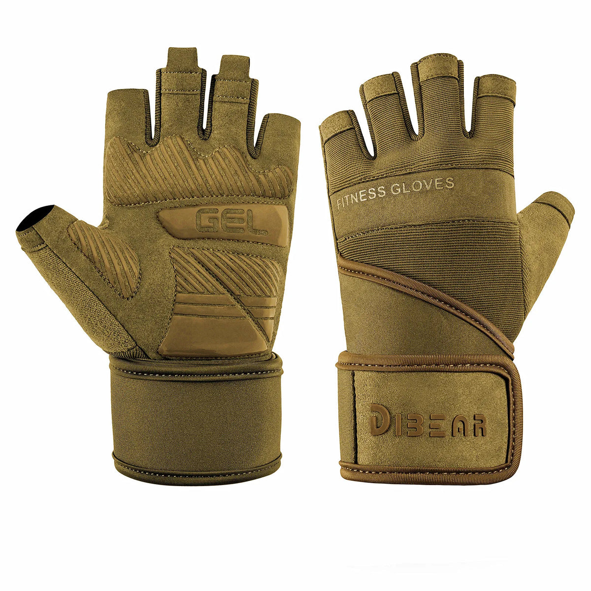 Gym Gloves Bodybuilding Powerlifting Dumbbell Pull Ups Home Workout Training Fitness Gloves For Man Gym