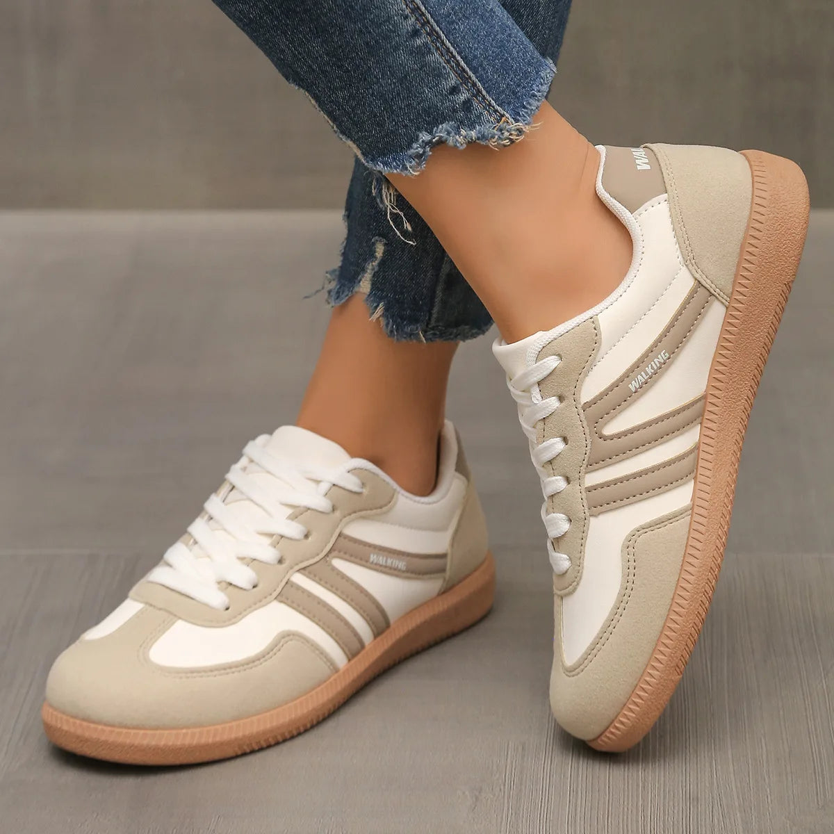 Luxury Women's Soft Slip-On Sneakers – Premium Lightweight Comfort Flats
