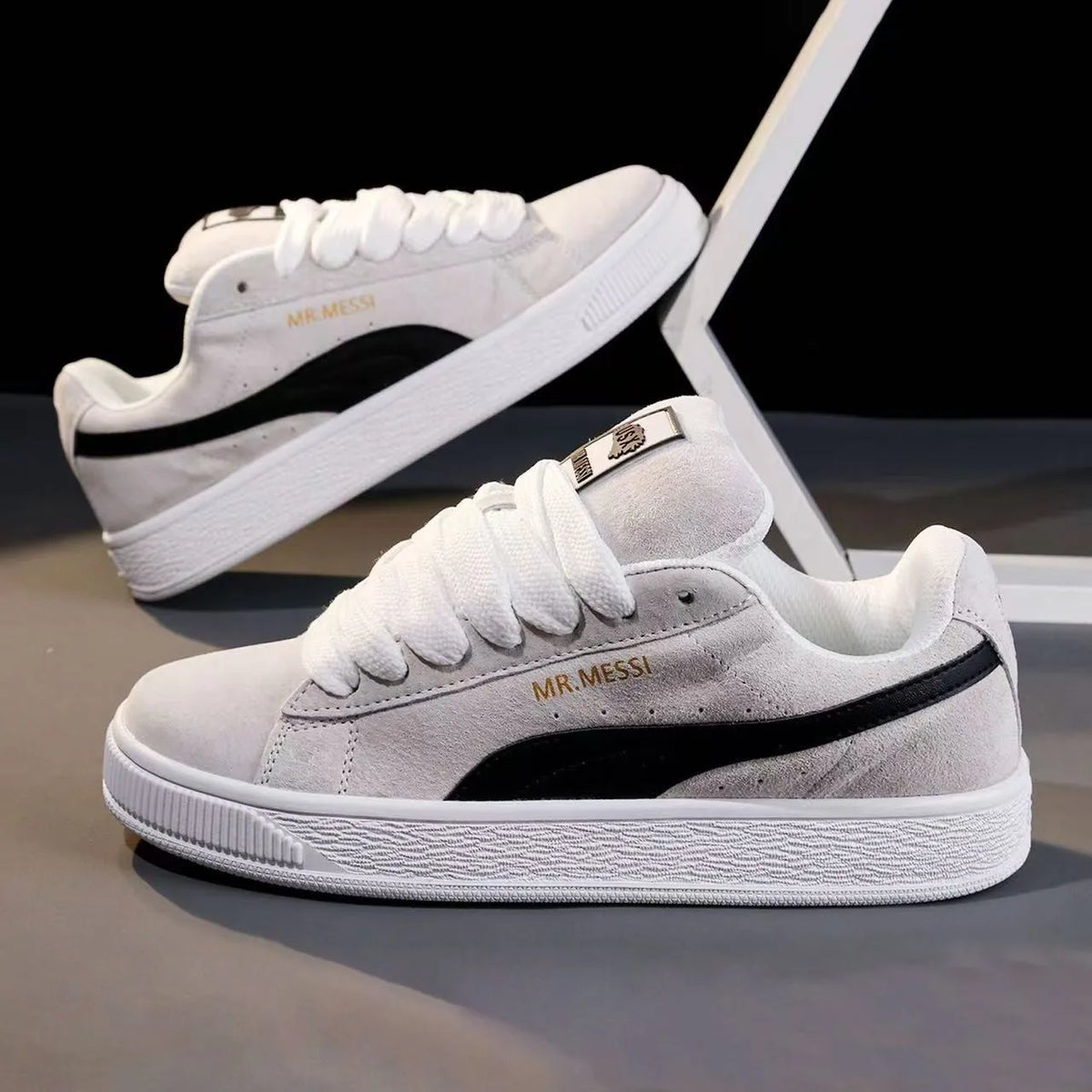 Women's Essential Board Sneaker – Premium Vulcanized Construction, Breathable Comfort, and Anti-Slip Thick Soles for Versatile Spring and Autumn Styling