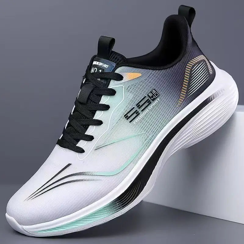 Men’s Spring/Summer Casual Training Sneakers Ultra-lightweight mesh meets a flexible, non-slip soft sole for all-day comfort.