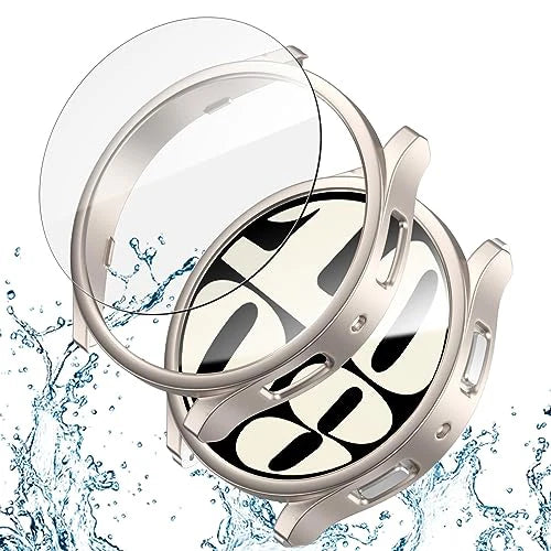 Screen Protector Glass for Samsung Galaxy Watch 6 Classic 43mm 47mm Watch4 5 6 40mm 44mm Screen Protective Film Bumper Case