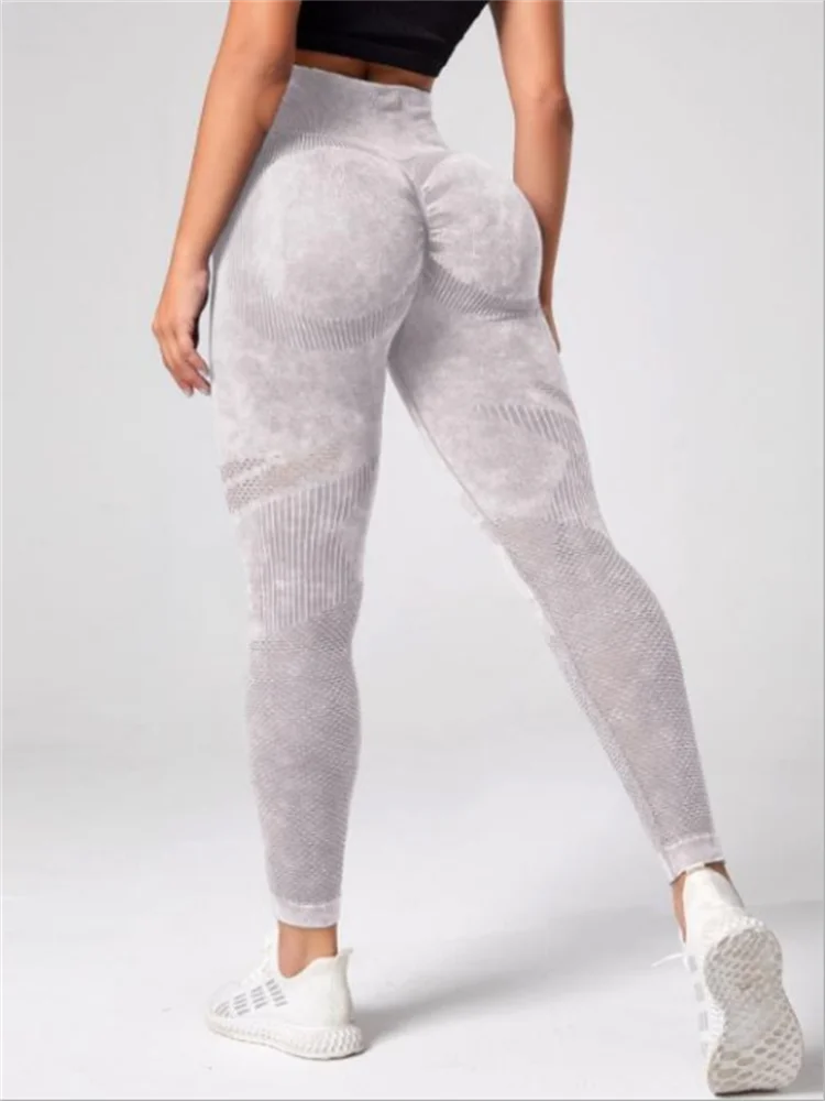 Women Leggings for Fitness Yoga Pants Seamless Sport Tights Scrunch Butt Gym Pantalones Workou High Waist Elastic