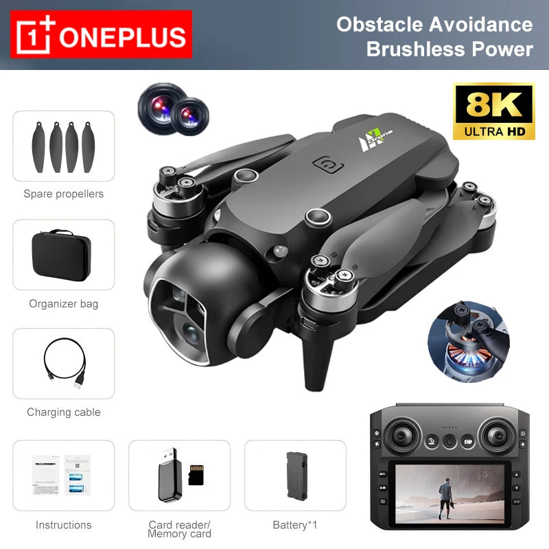 Lenovo M7 Drone 8K Aerial HD Dual Camera Photography Intelligent Obstacle Avoidance Brushless Motor 5G WIFI GPS Return Drone
