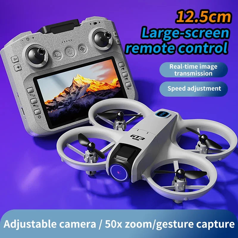 GT3 MAX Drone 8K HD 4.3" Remote Control Headless Mode Helicopter 360° Flip Quadcopter Toys Mini Drone Fors Kid Toy Gifts