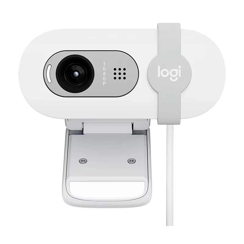 Logitech Brio 90 HD 1080p webcam with automatic light balancing, integrated privacy shutter, and built-in microphone Webcam