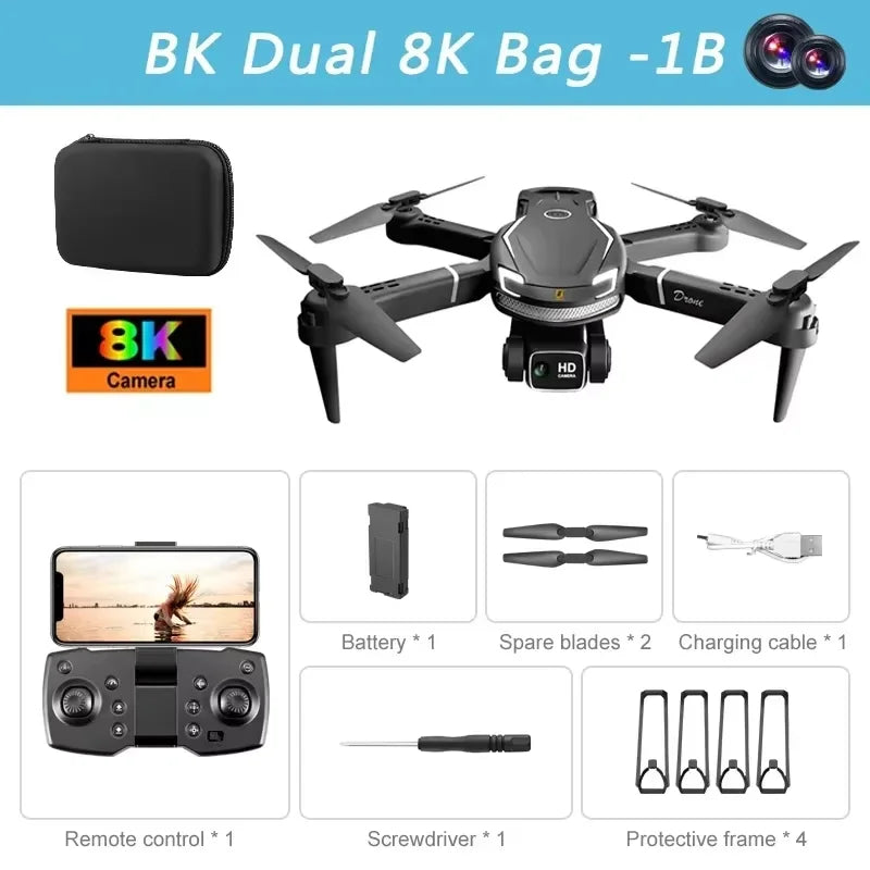 Drone V88 8K 5G Professional HD Dual Camera Aerial Photography 15000M Remote Control Aircraft Folding Quadcopter 2026 New